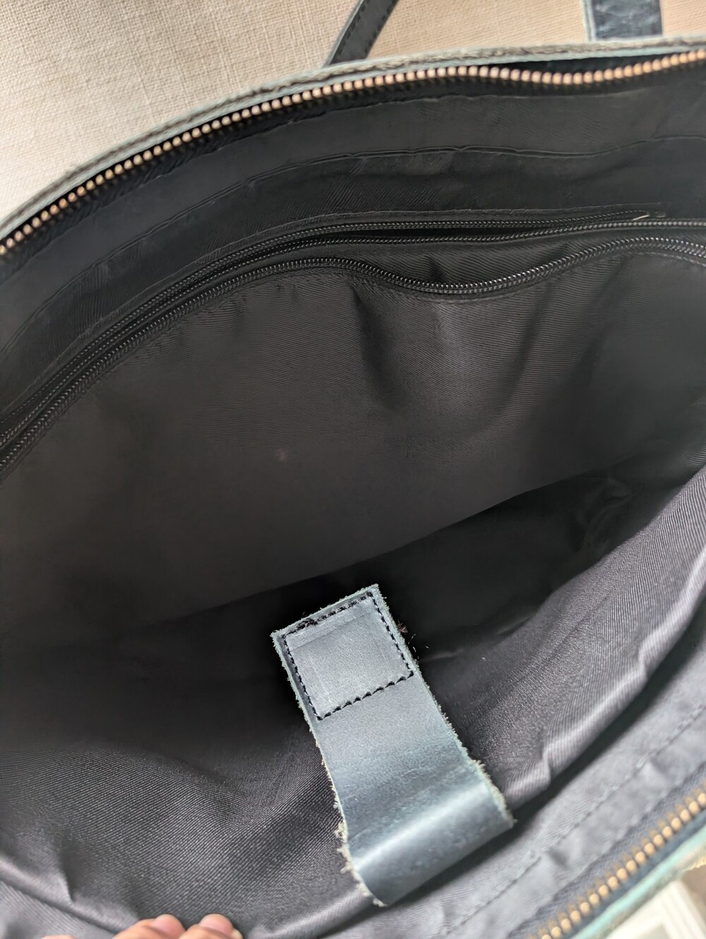 Montana Hudson Leather Tote Bag Multi Purpose Work, Travel, School - Picture 13 of 16